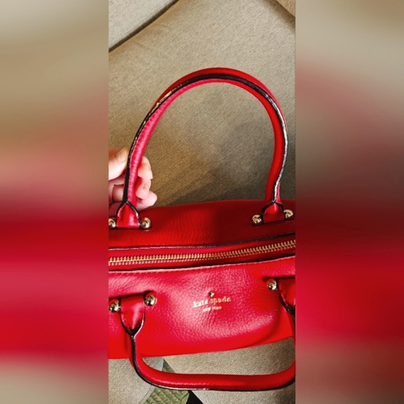 *SIREN RED* Kate Spade Botique Bag- Charles Street Audry Satchel - Large NWOT - Picture 10 of 10